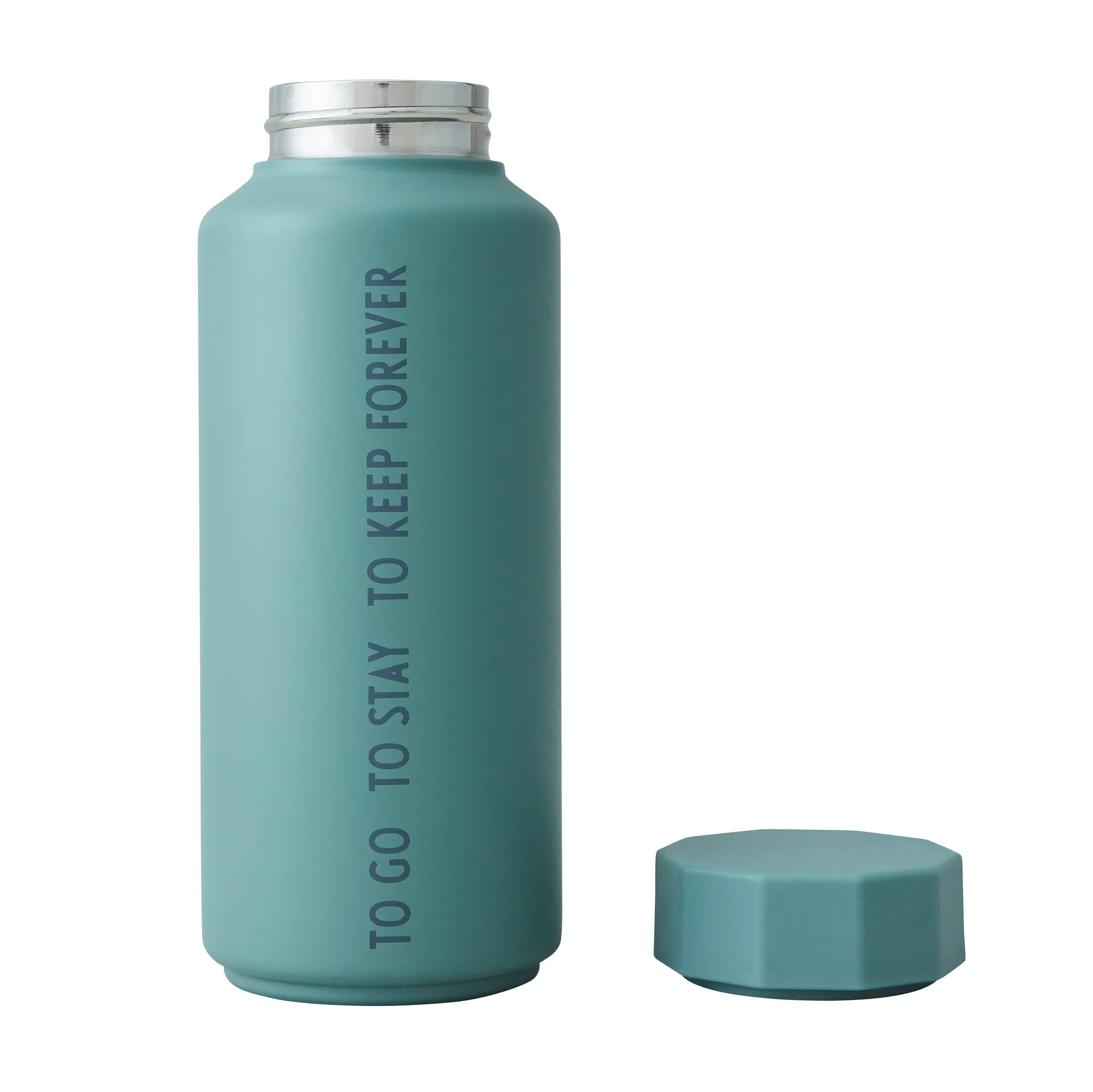 Bouteille isotherme Design Letters édition speciale, Dusty green Design Letters