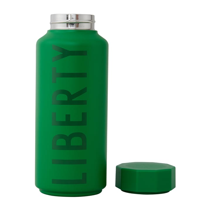 Bouteille isotherme Design Letters édition speciale - Grass green-liberty - Design Letters