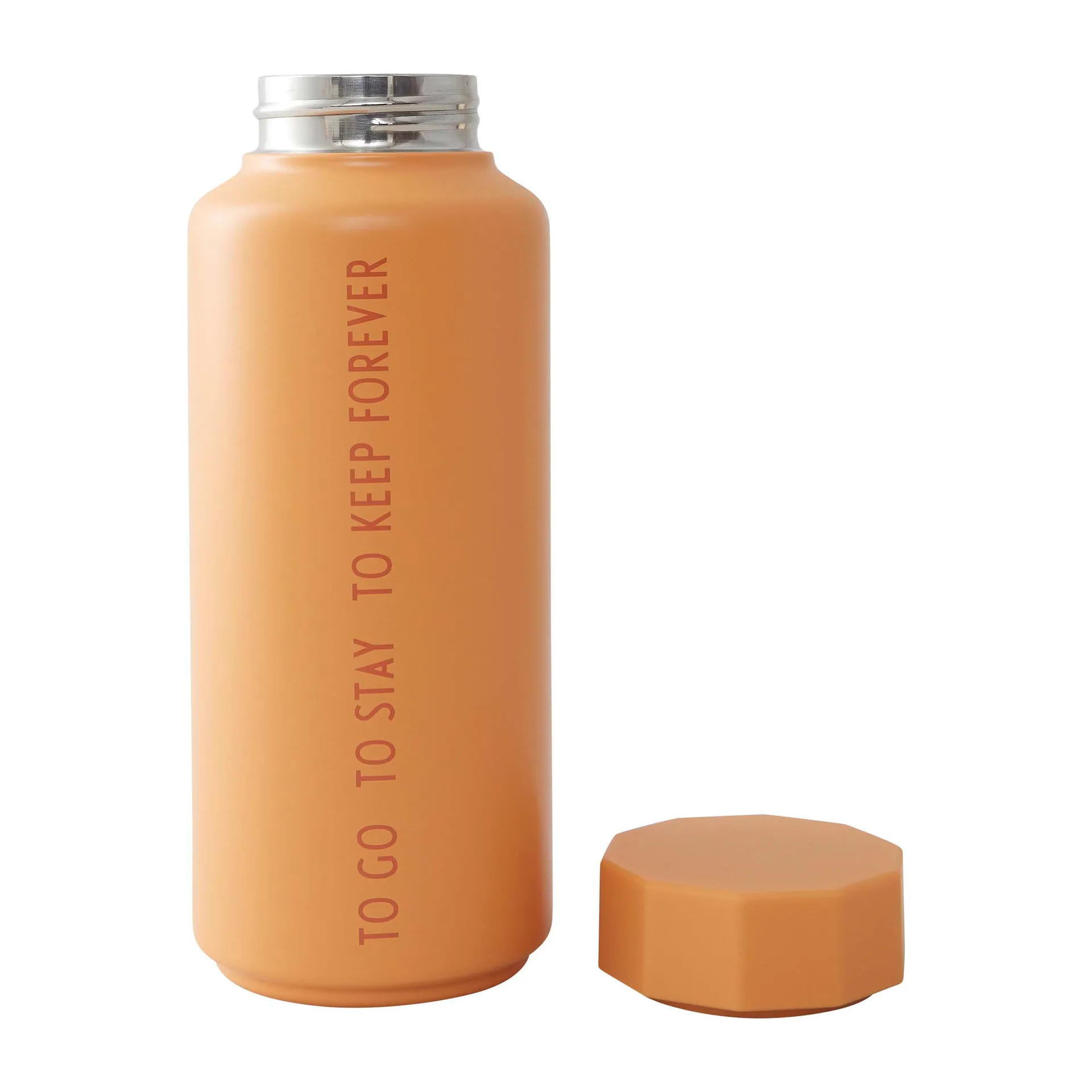 Bouteille isotherme Design Letters édition speciale, Orange Design Letters