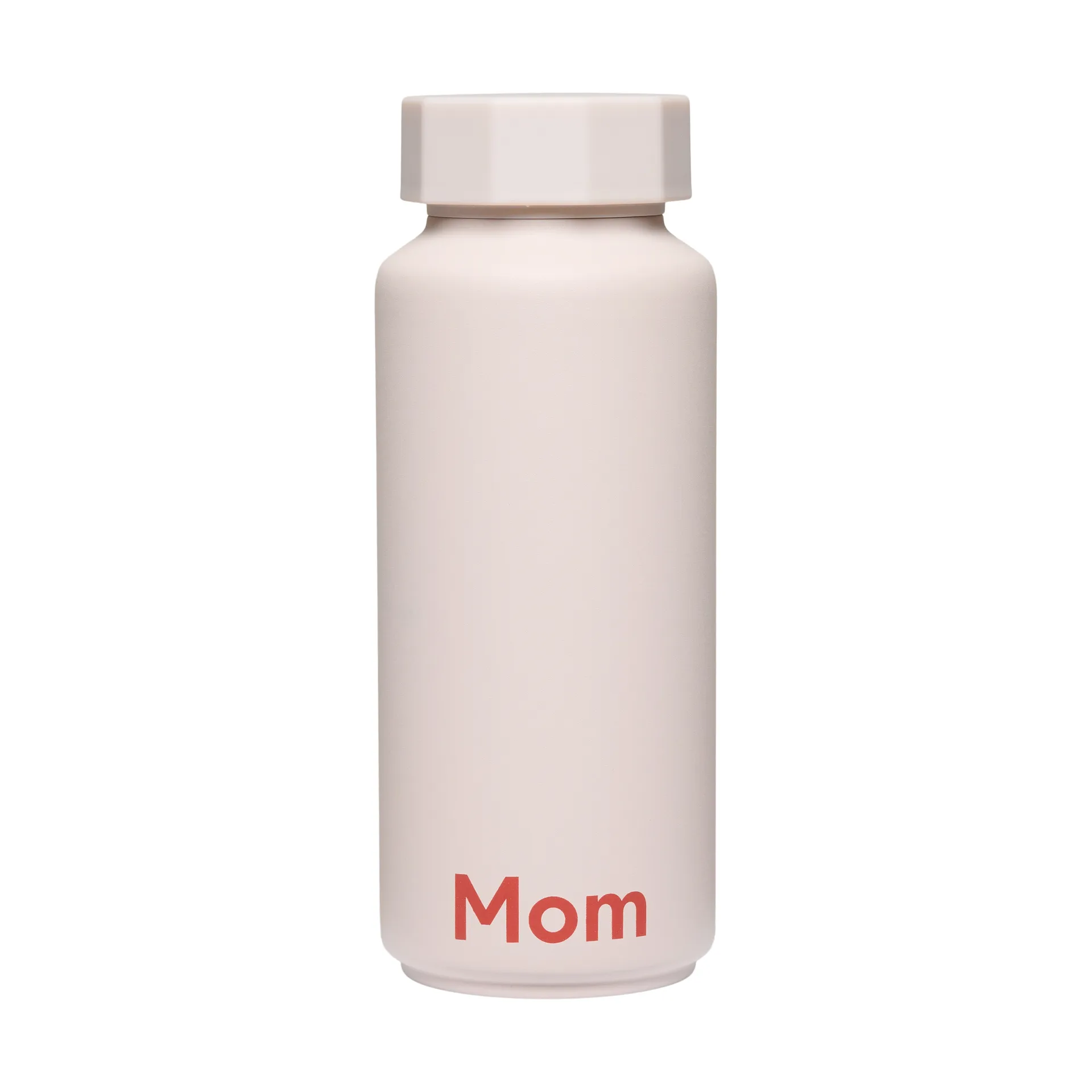 Bouteille isotherme Design Letters, Mom-pastel beige Design Letters