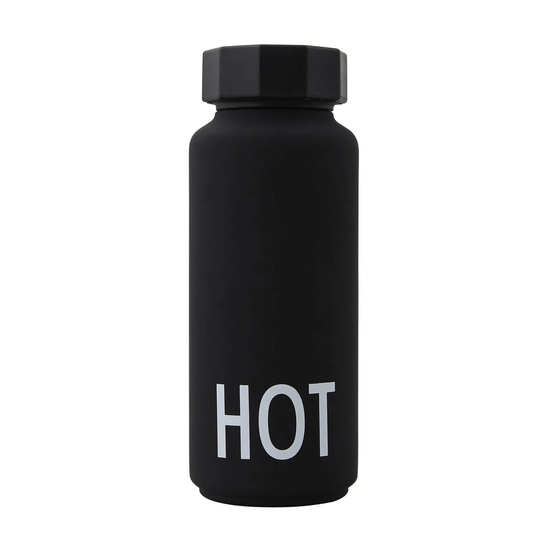 Bouteille isotherme Design Letters, noir Design Letters