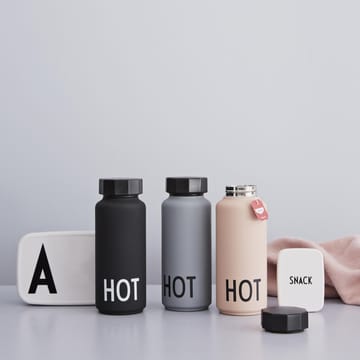 Bouteille isotherme Design Letters - noir - Design Letters