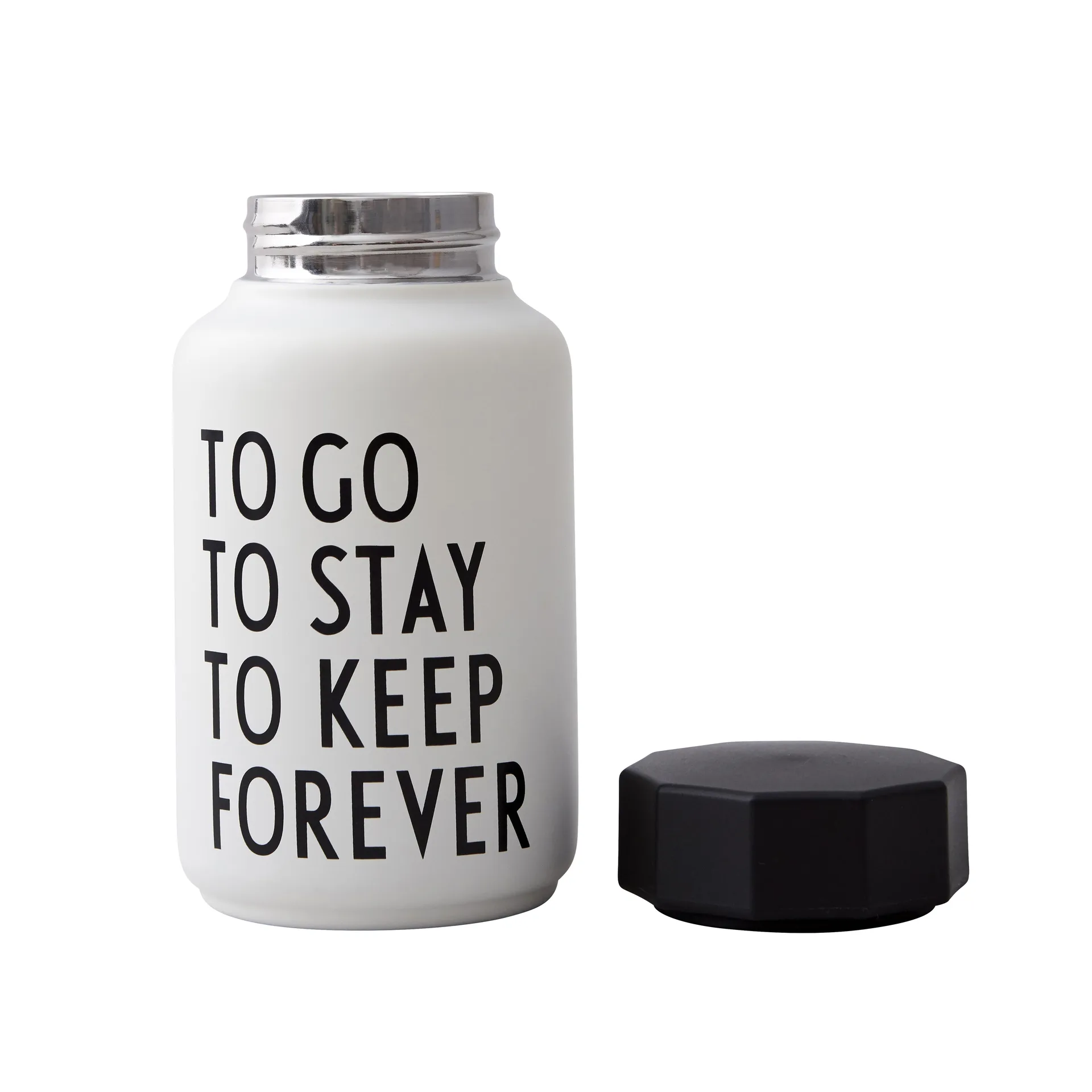 Bouteille thermos Design Letters Petit Special Edition, Blanc Design Letters