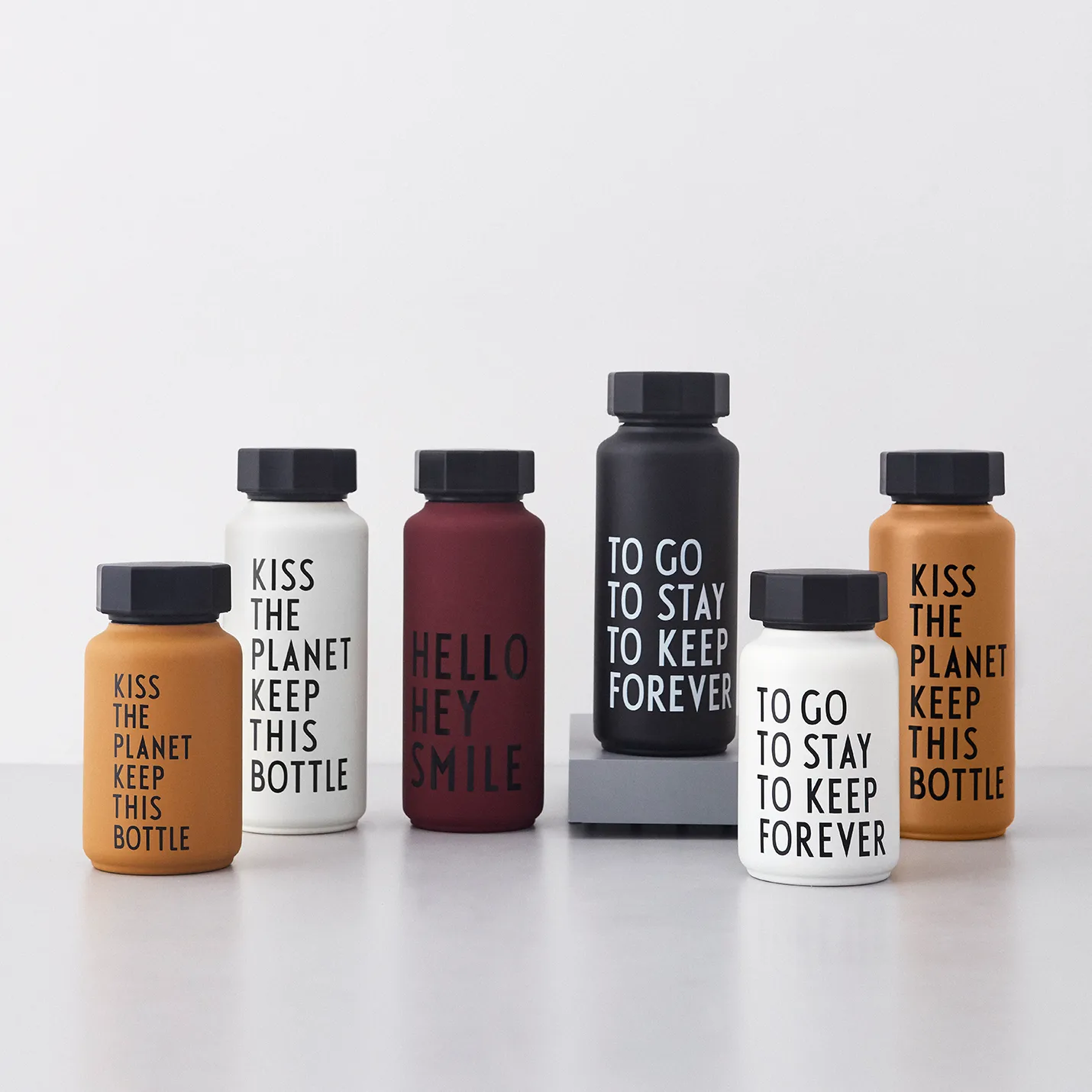 Bouteille thermos Design Letters Petit Special Edition, Blanc Design Letters