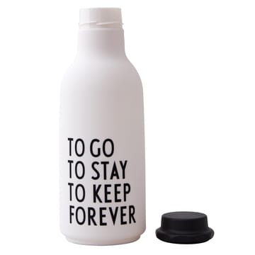 Bouteille TO GO Special Edition - Blanc - Design Letters