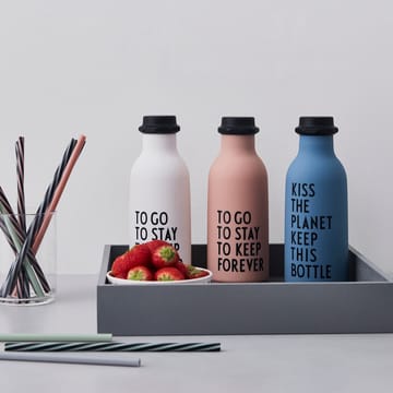 Bouteille TO GO Special Edition - Blanc - Design Letters