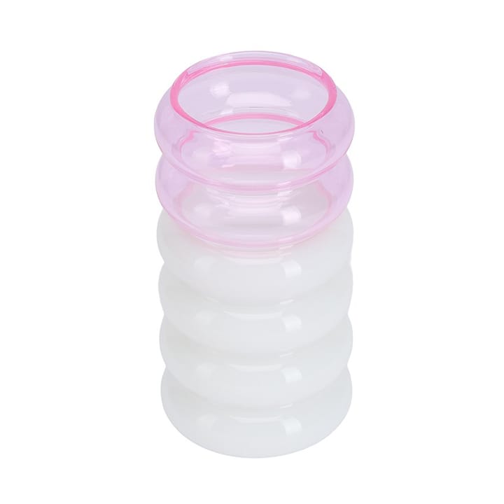 Bubble 2-en-1 vase et bougeoir 13,5 cm - Pink - Design Letters