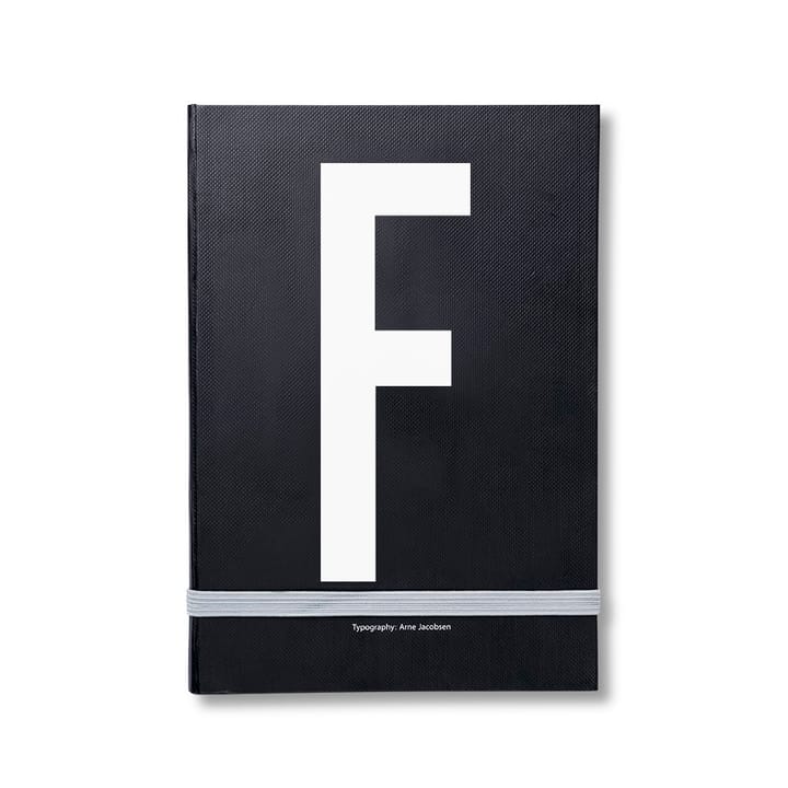 Carnet de note Design Letters - F - Design Letters