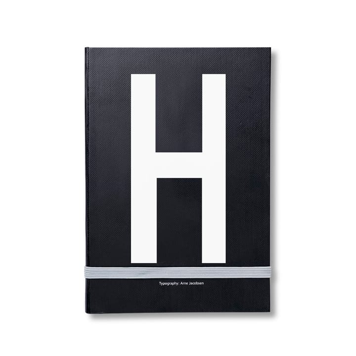 Carnet de note Design Letters - H - Design Letters