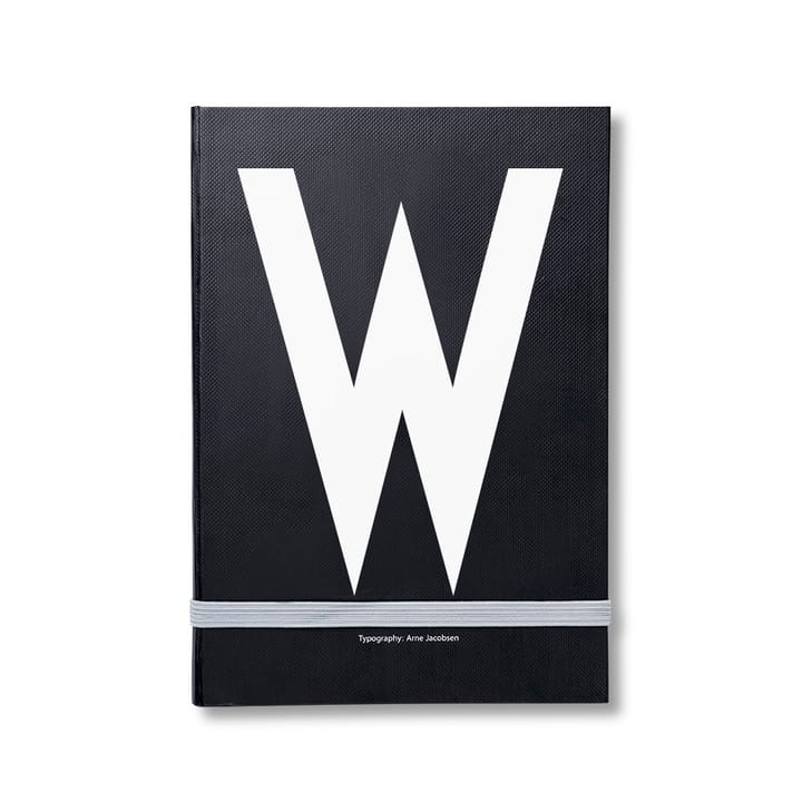 Carnet de note Design Letters - W - Design Letters