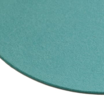 Coussin en feutrine Design Letters - turquoise - Design Letters