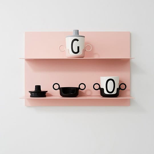 Couvercle pour tasse en mélamine Design Letters, bleu Design Letters