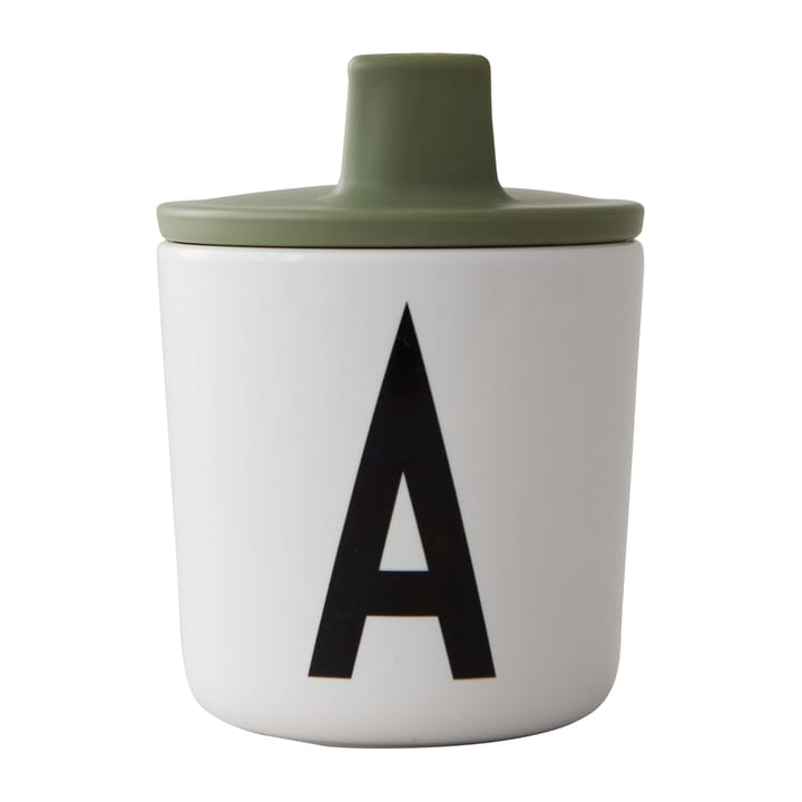 Couvercle pour tasse en mélamine Design Letters, Forest green Design Letters