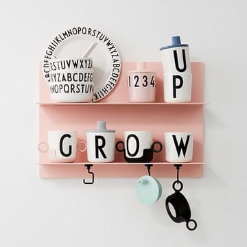 Couvercle pour tasse en mélamine Design Letters - gris - Design Letters