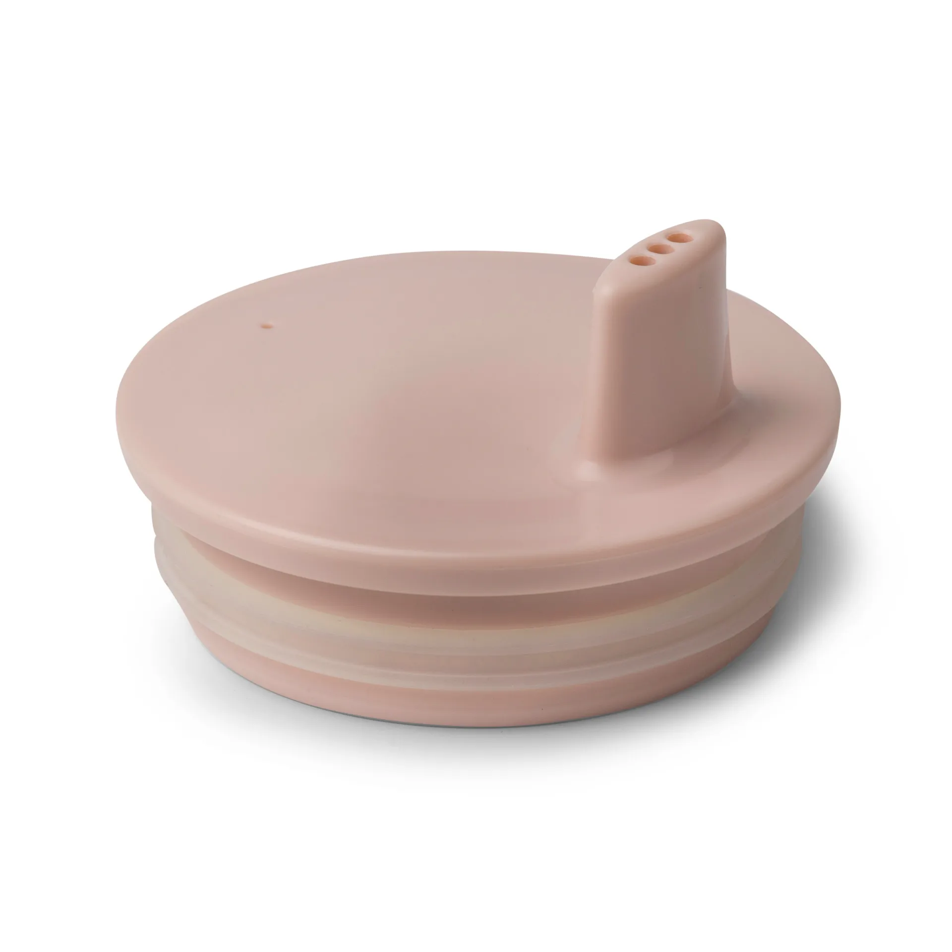 Couvercle pour tasse en mélamine Design Letters, Nude Design Letters