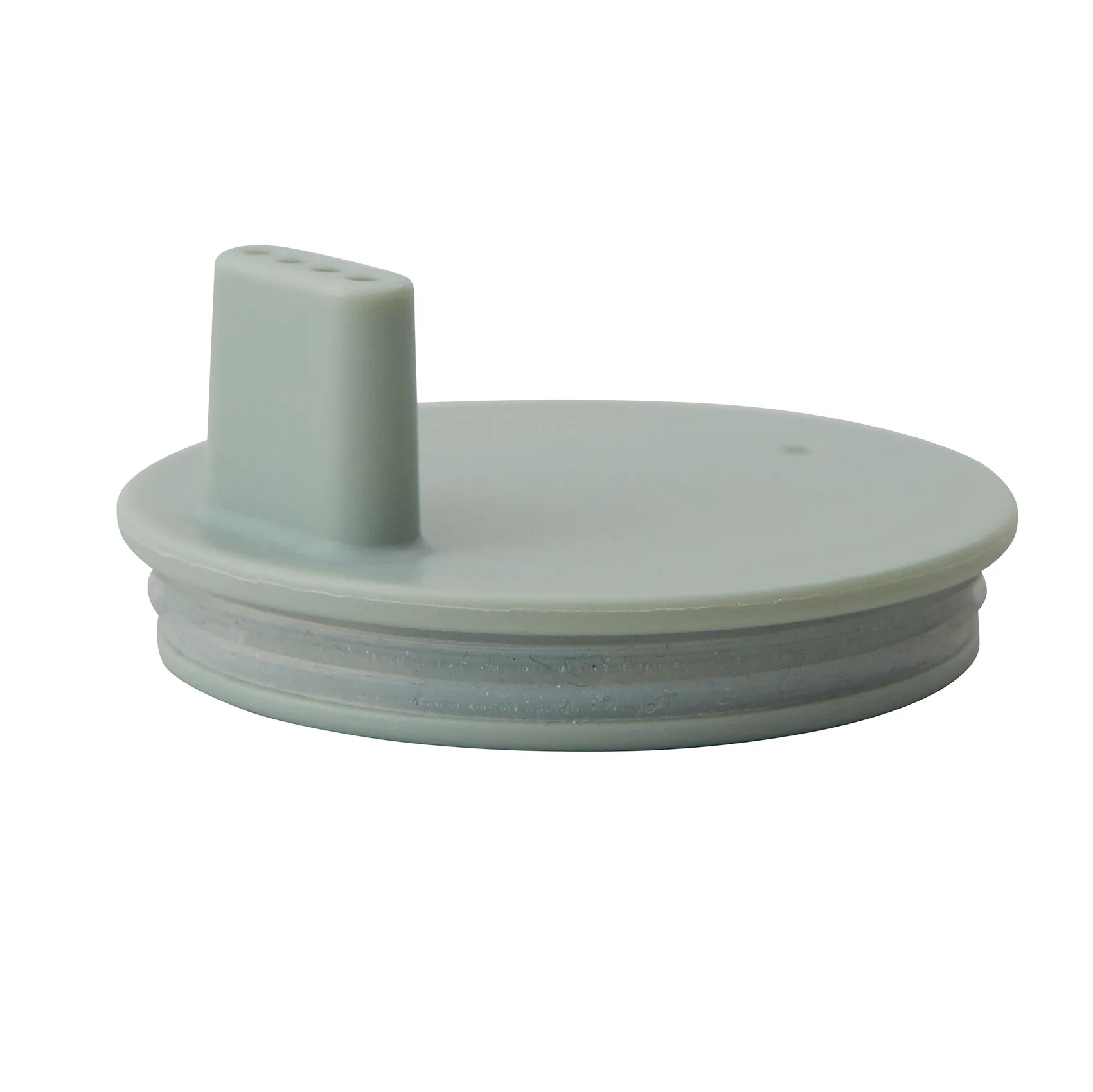 Couvercle pour verre en tritan Design Letter, Vert Design Letters