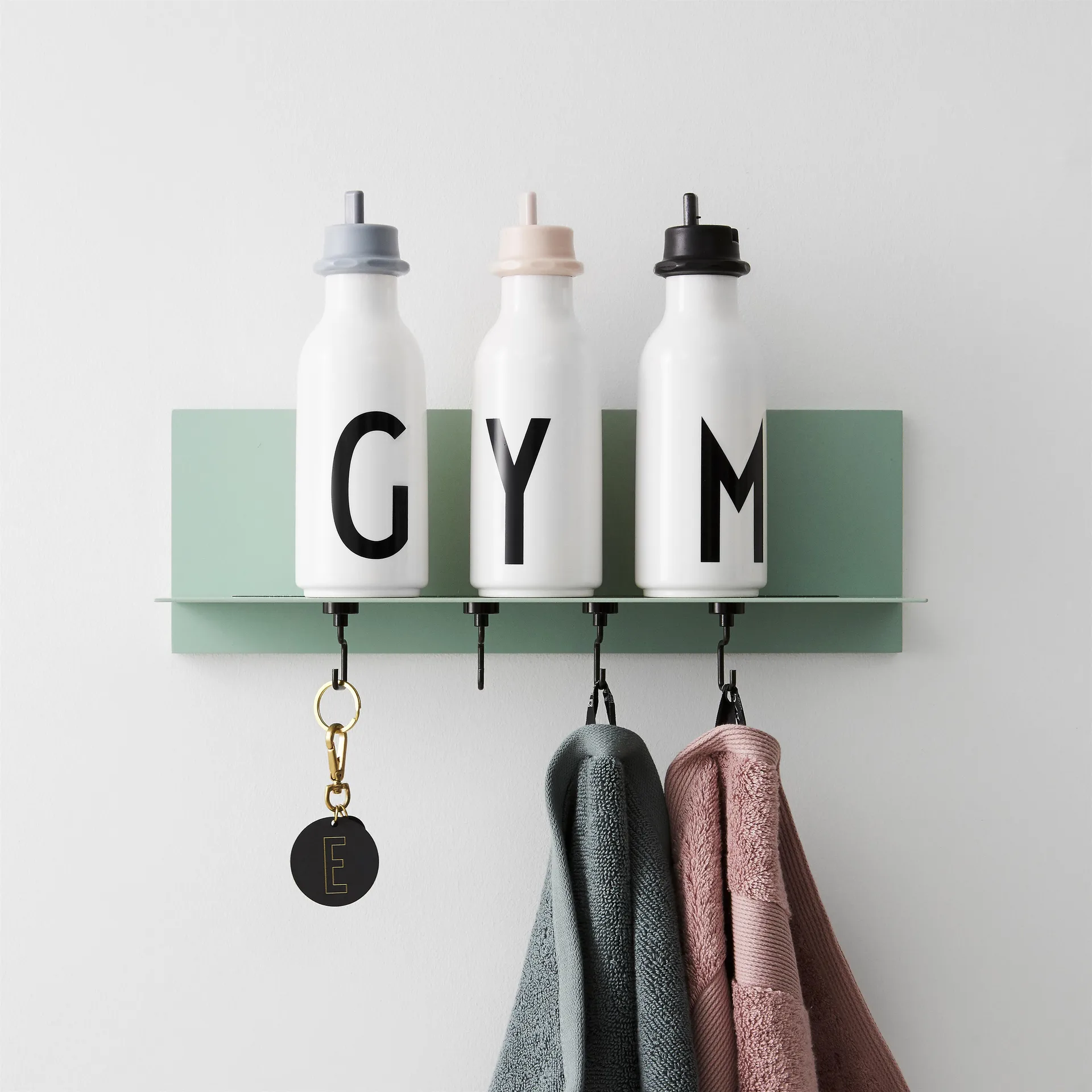 Couvercle sport Design Letters, gris Design Letters