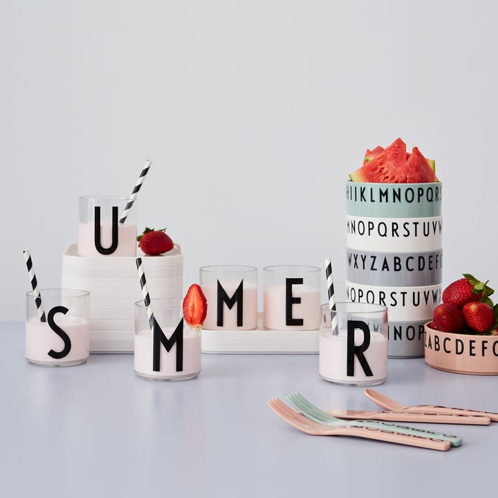 Couverts enfants Design Letters, Couleur chair Design Letters