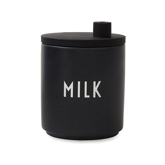 Cruche à lait avec couvercle Design Letters - 7,5 cm - Design Letters