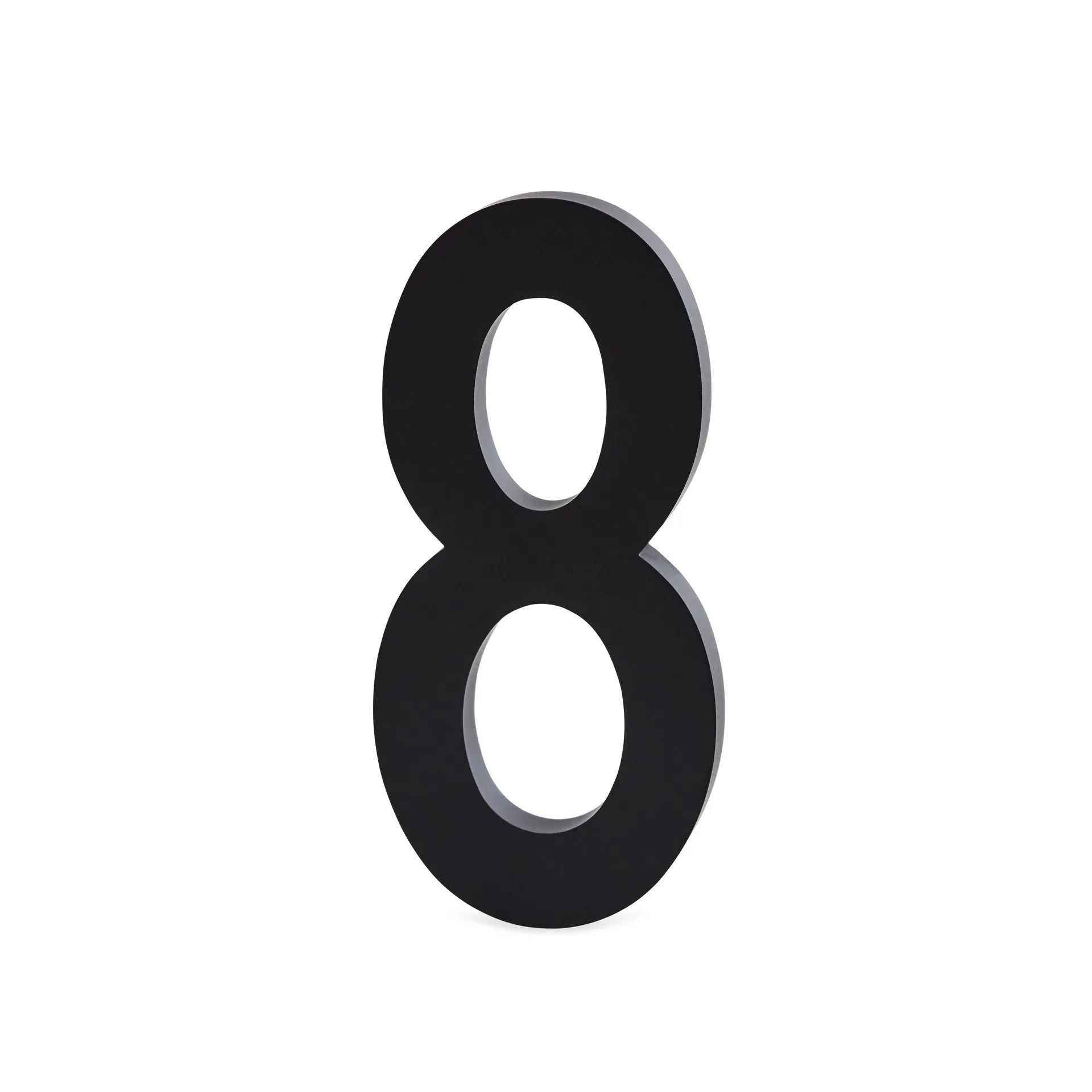 Design Letters chiffres Aluminium 50 mm, 8 Design Letters