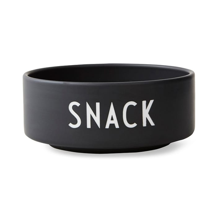 Design Letters snack-kulho Ø12 cm - Snack-black - Design Letters