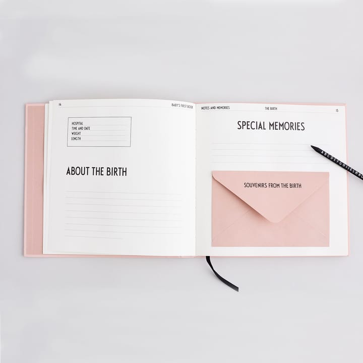 Livre de naissance Design Letters, nude Design Letters