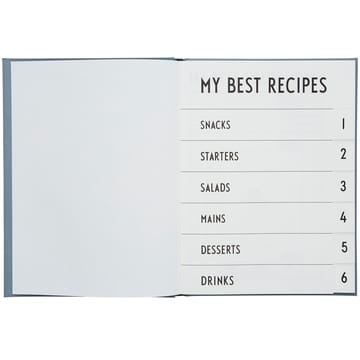 Livre foodie Design Letters - Gris - Design Letters