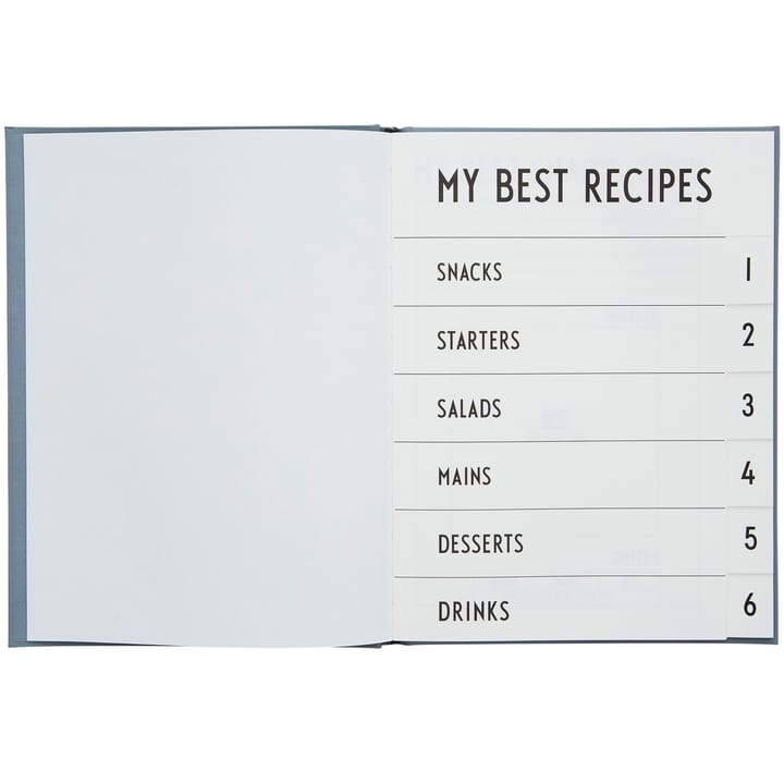 Livre foodie Design Letters - Gris - Design Letters