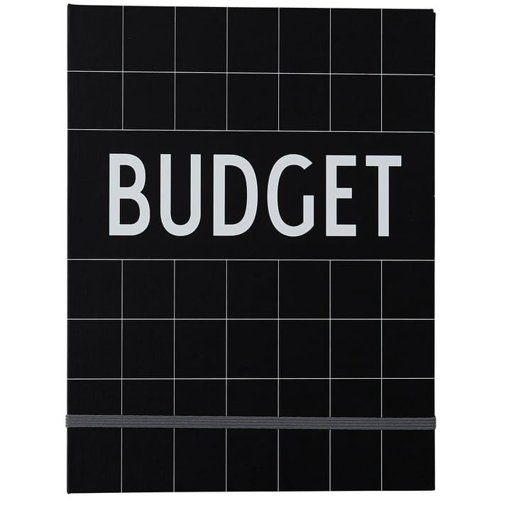 Livre pour budget Design Letters - Noir - Design Letters