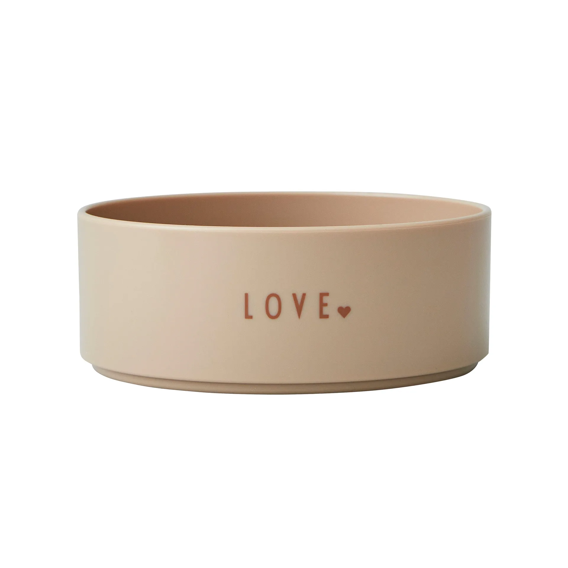 Mini bol favori Design Letters, Love (beige) Design Letters