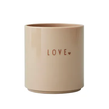 Mini tasse favorite Design Letters - Love (beige) - Design Letters