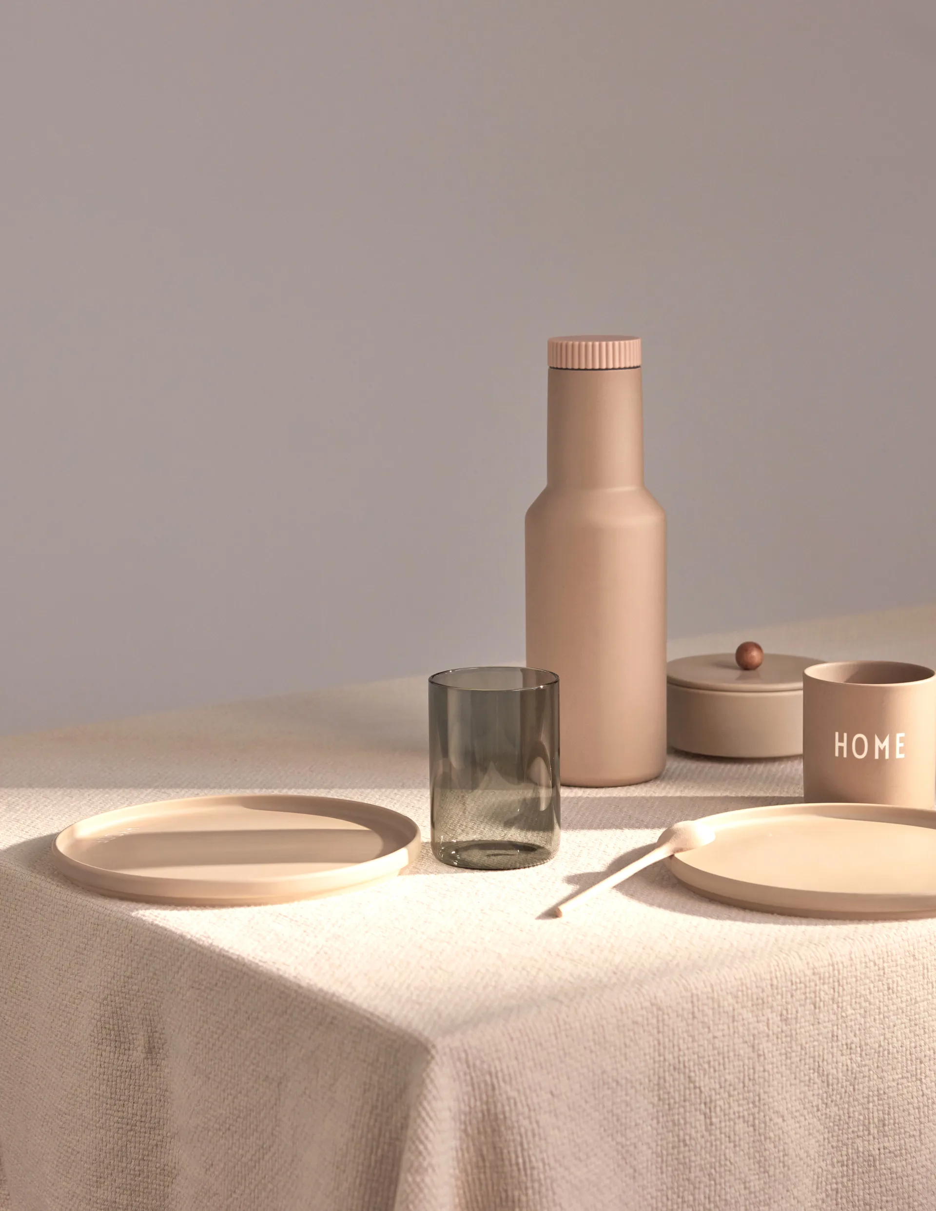 Mon verre préféré Design Letters 35 cl, pack de 2, Fumée Design Letters