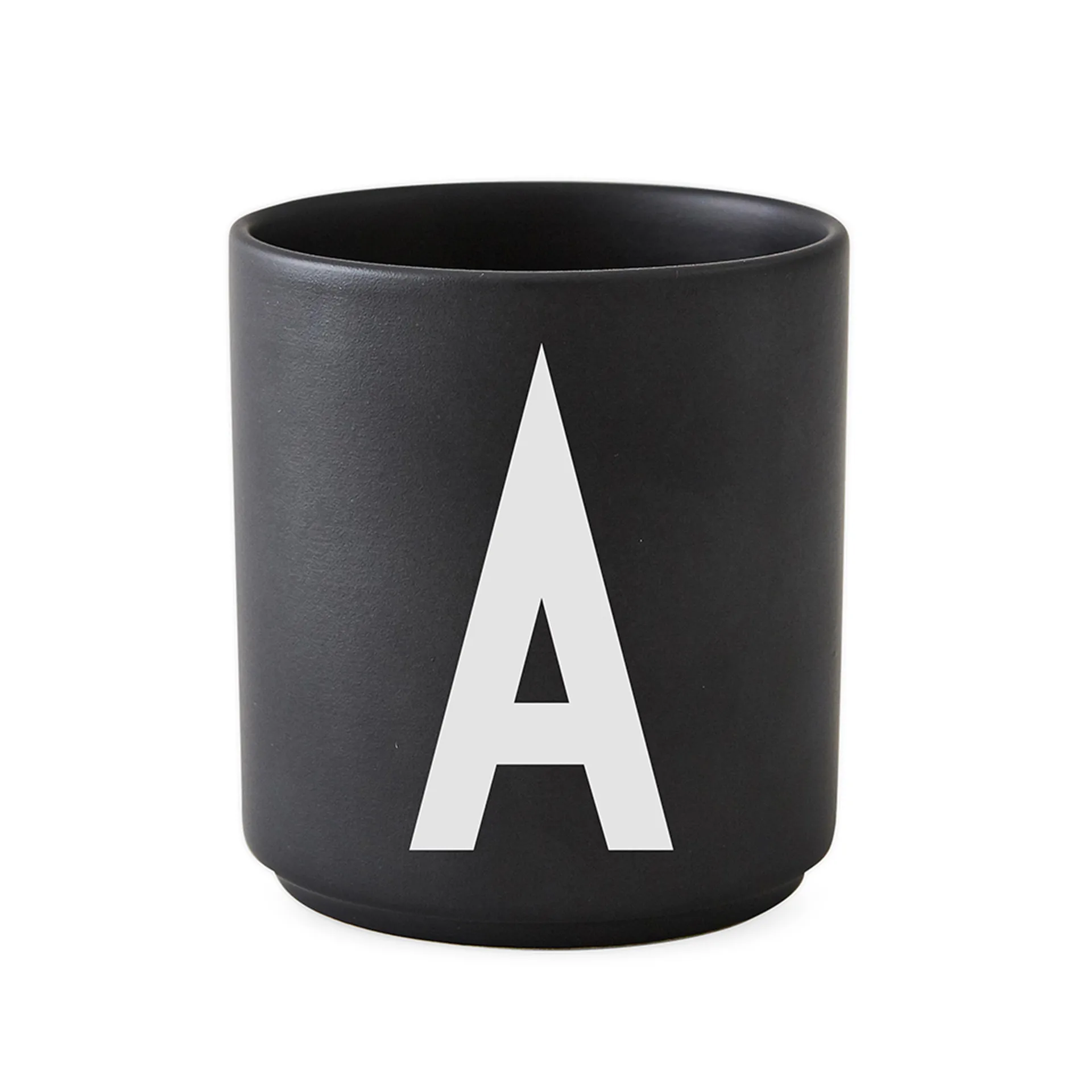 Mug Design Letters noir, A Design Letters