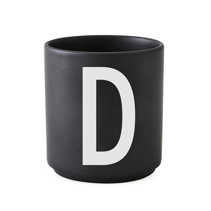 Mug Design Letters noir - D - Design Letters