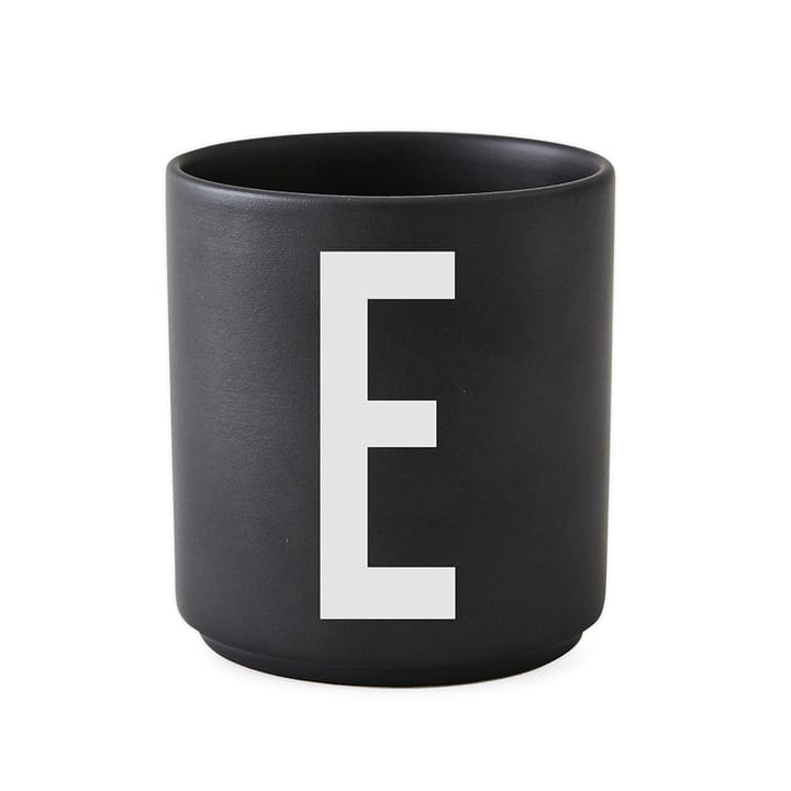 Mug Design Letters noir - E - Design Letters