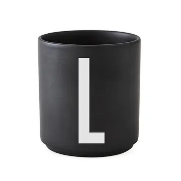 Mug Design Letters noir - L - Design Letters