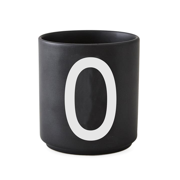 Mug Design Letters noir - O - Design Letters