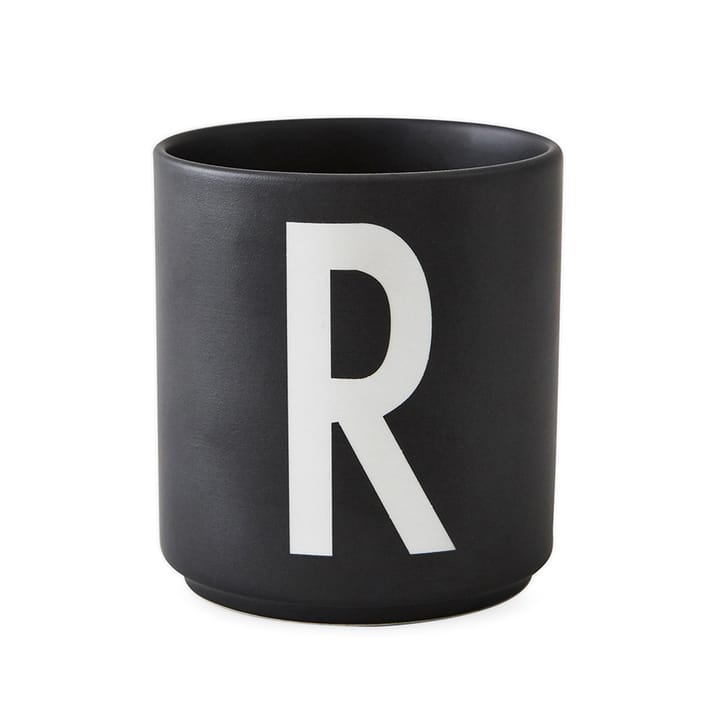 Mug Design Letters noir - R - Design Letters