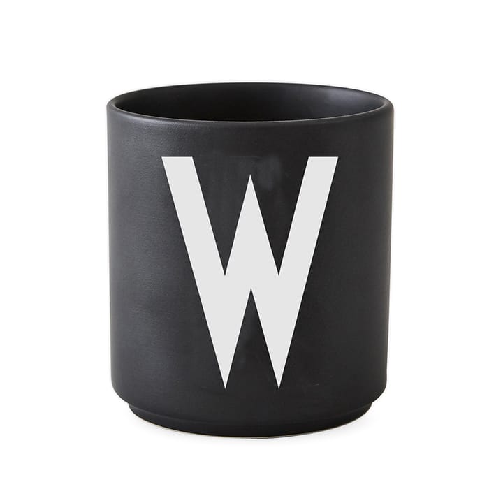 Mug Design Letters noir - W - Design Letters