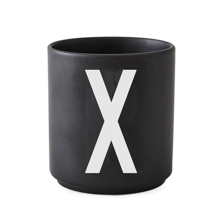 Mug Design Letters noir - X - Design Letters