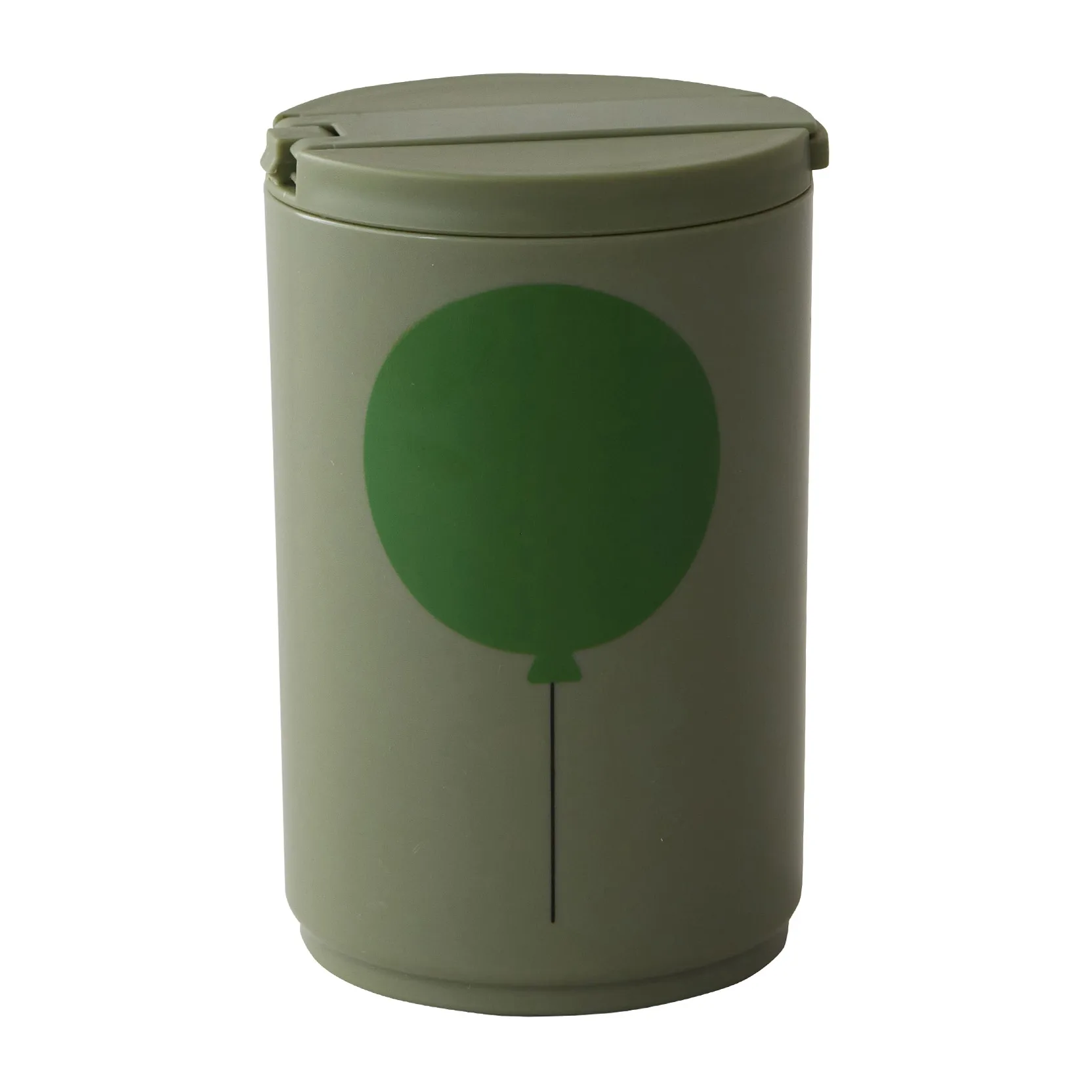 Mug thermos avec paille 33 cl Design Letters, Vert forêt Design Letters