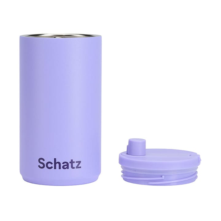 Mugg à emporter 35 cl Design Letters, Blue Design Letters