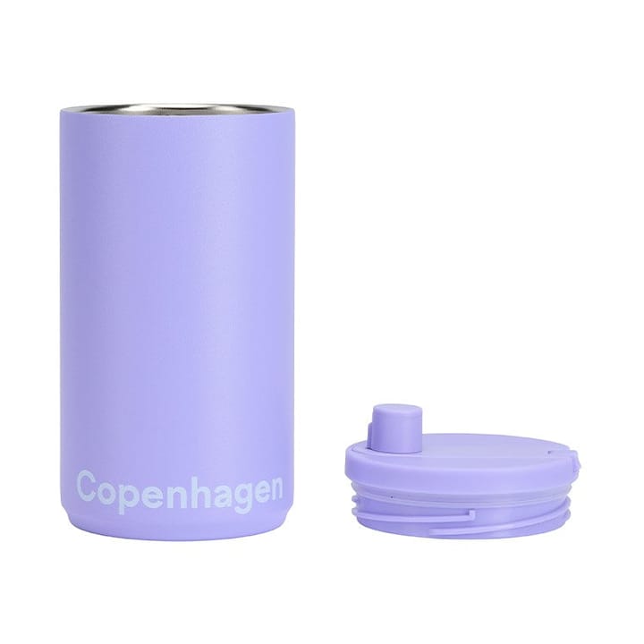 Mugg à emporter 35 cl Design Letters, Blue Design Letters