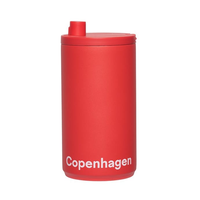 Mugg à emporter 35 cl Design Letters - Copenhagen-Coral - Design Letters