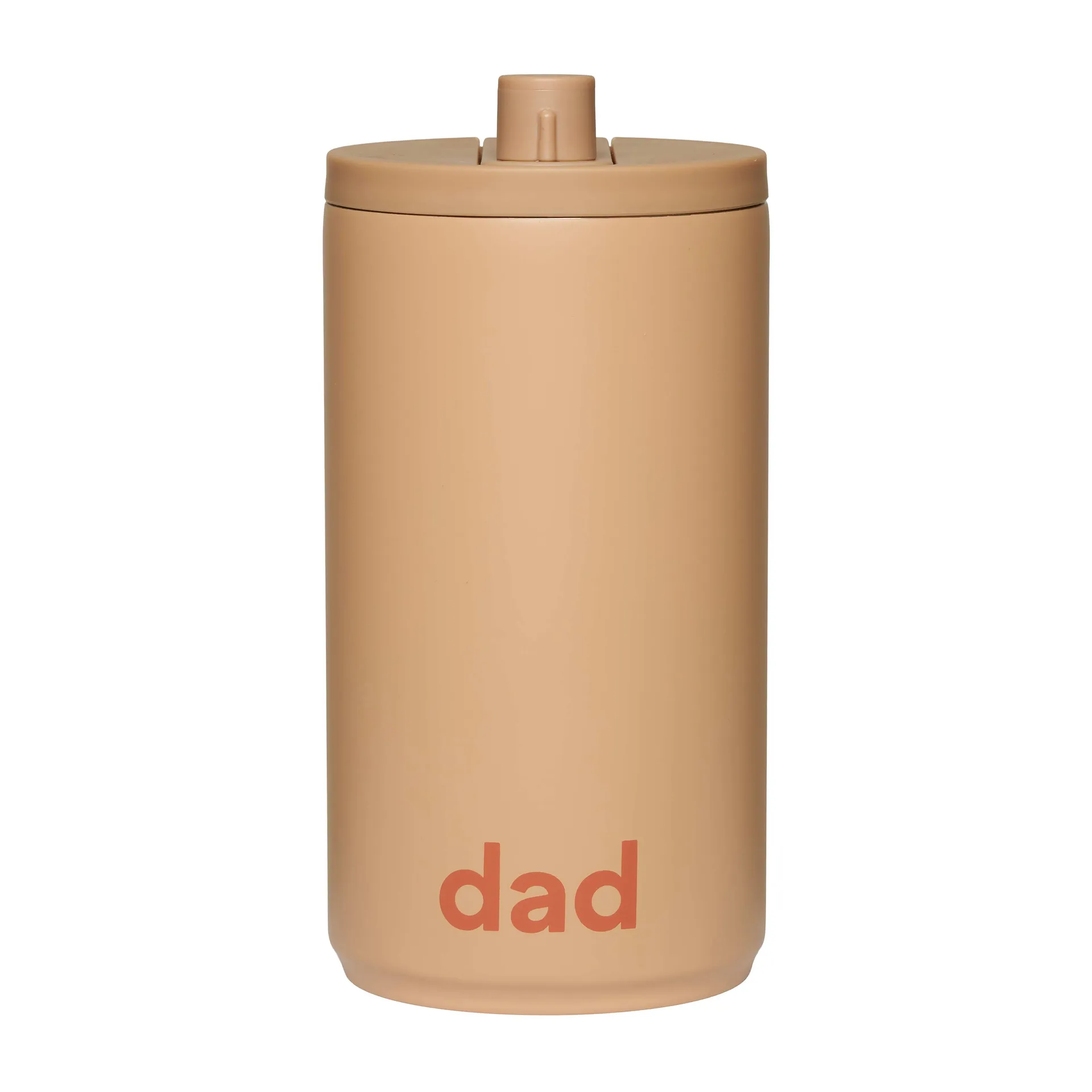 Mugg à emporter 35 cl Design Letters, Dad-beige Design Letters