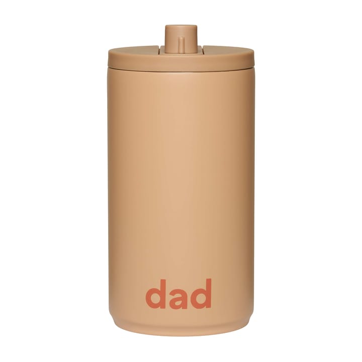 Mugg à emporter 35 cl Design Letters - Dad-beige - Design Letters