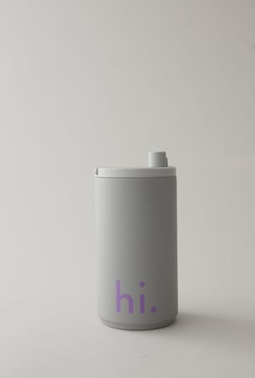 Mugg à emporter 35 cl Design Letters - Hi-gris froid - Design Letters