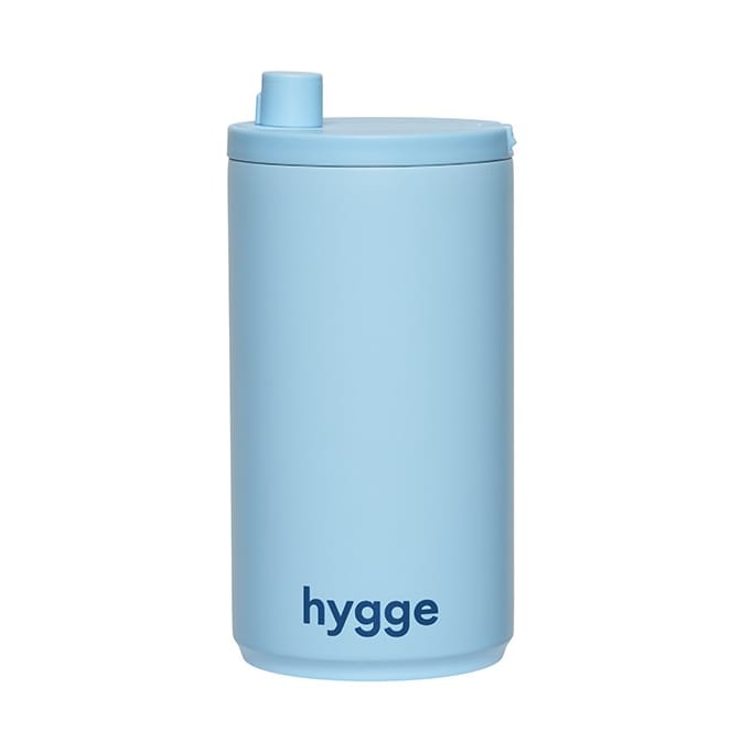 Mugg à emporter 35 cl Design Letters - Hygge-bleu clair - Design Letters