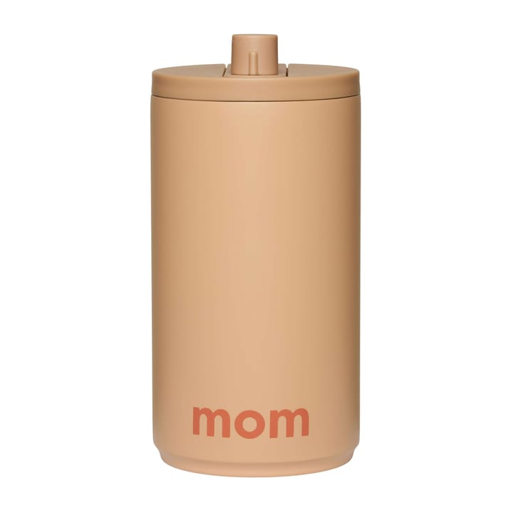 Mugg à emporter 35 cl Design Letters - Mom-beige - Design Letters