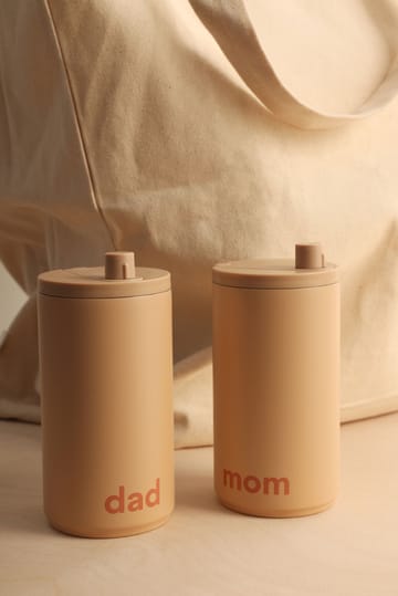 Mugg à emporter 35 cl Design Letters - Mom-beige - Design Letters